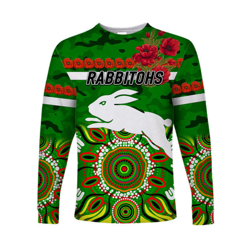 south-sydney-rabbitohs-anzac-2022-long-sleeve-shirt-indigenous-vibes-green