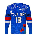 custom-text-and-number-bulldogs-anzac-2022-long-sleeve-shirt-western-dogs-aboriginal-poppy