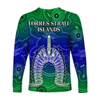 torres-strait-islands-long-sleeve-shirt-aboriginal-art-lizard-symbol-peace