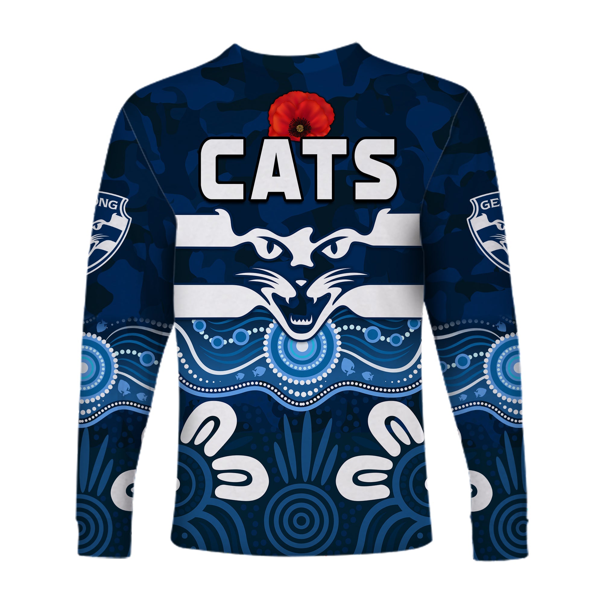 cats-anzac-2022-long-sleeve-shirt-geelong-football-aboriginal-poppy