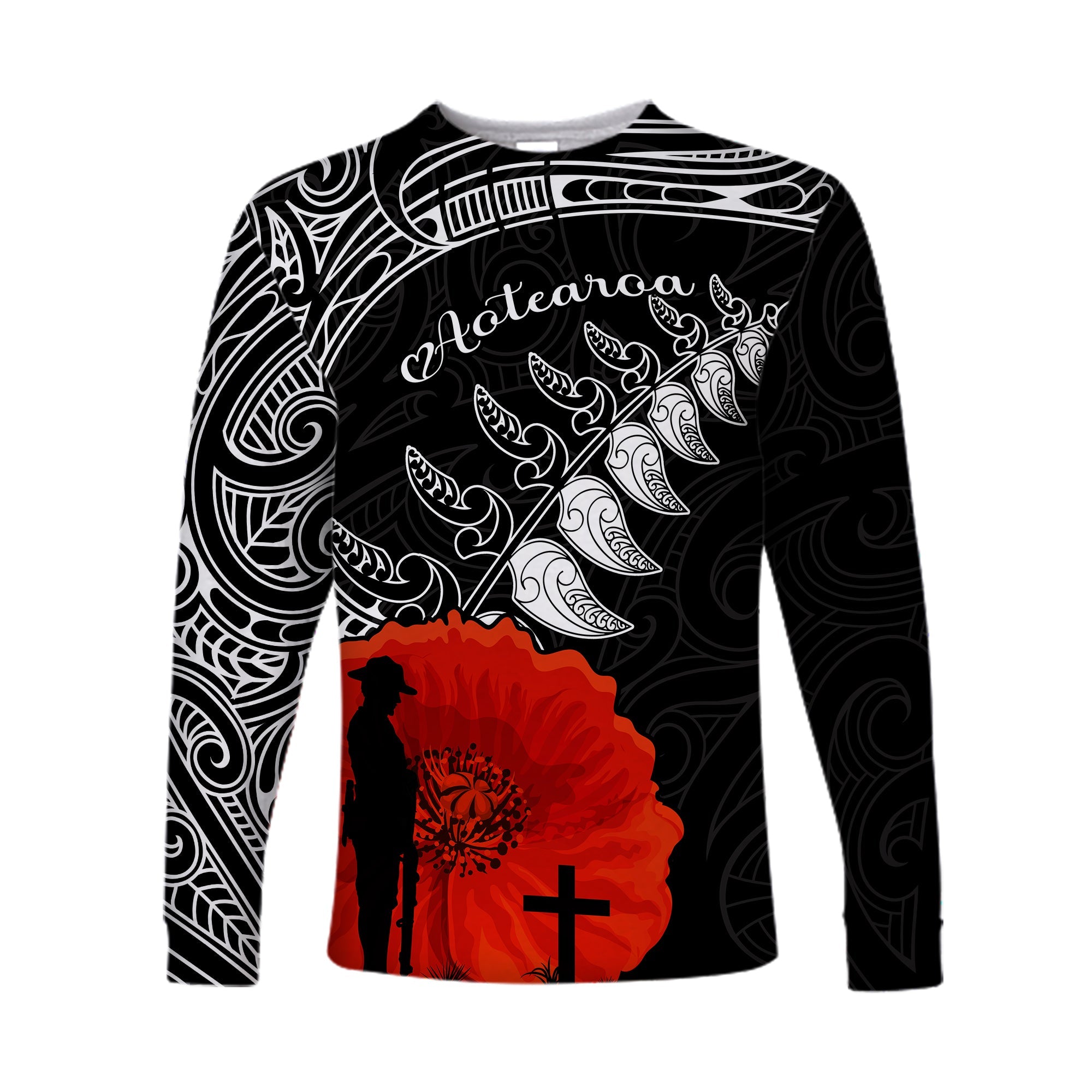 new-zealand-anzac-2022-long-sleeve-shirt-maori-mix-fern-poppy