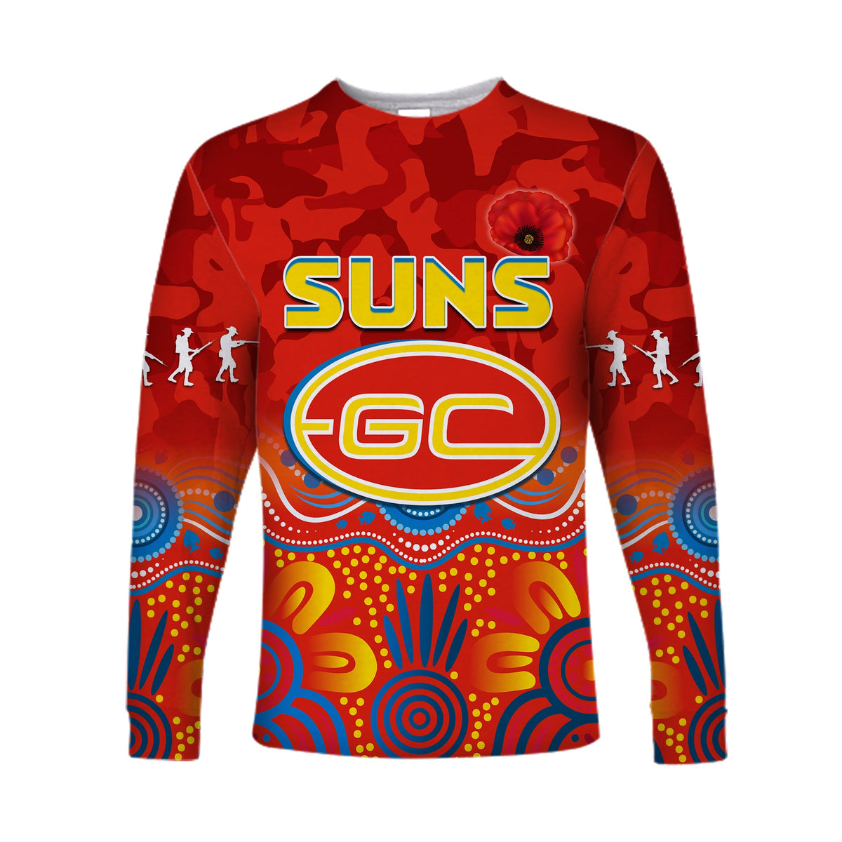 suns-anzac-2022-long-sleeve-shirt-gold-coast-aboriginal-poppy