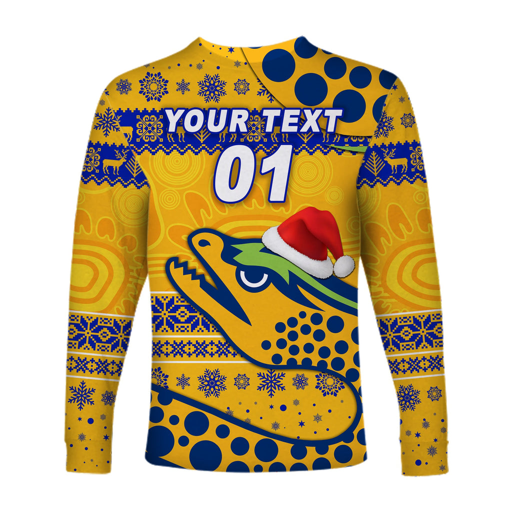 custom-personalised-parramatta-eels-long-sleeve-shirt-christmas-simple-style-gold