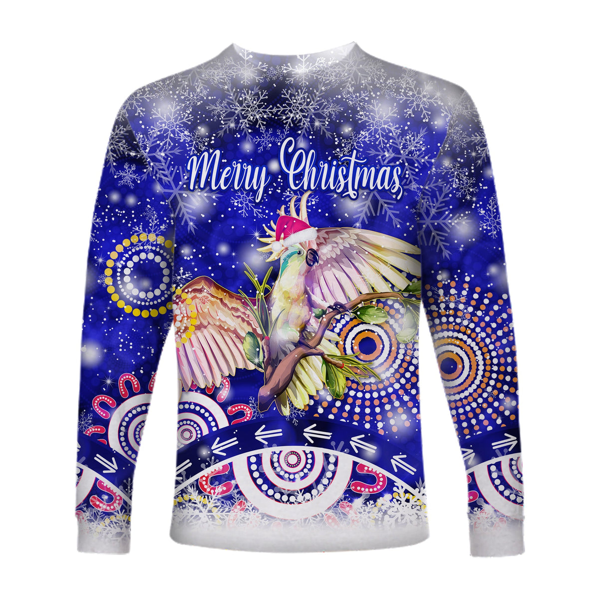 australia-cockatoo-christmas-long-sleeve-shirt-original-style-blue