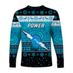 port-adelaide-power-long-sleeve-shirts-christmas-simple-style