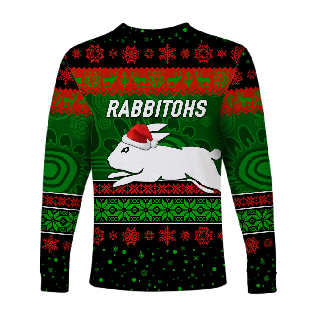 south-sydney-rabbitohs-long-sleeve-shirts-christmas-simple-style-black