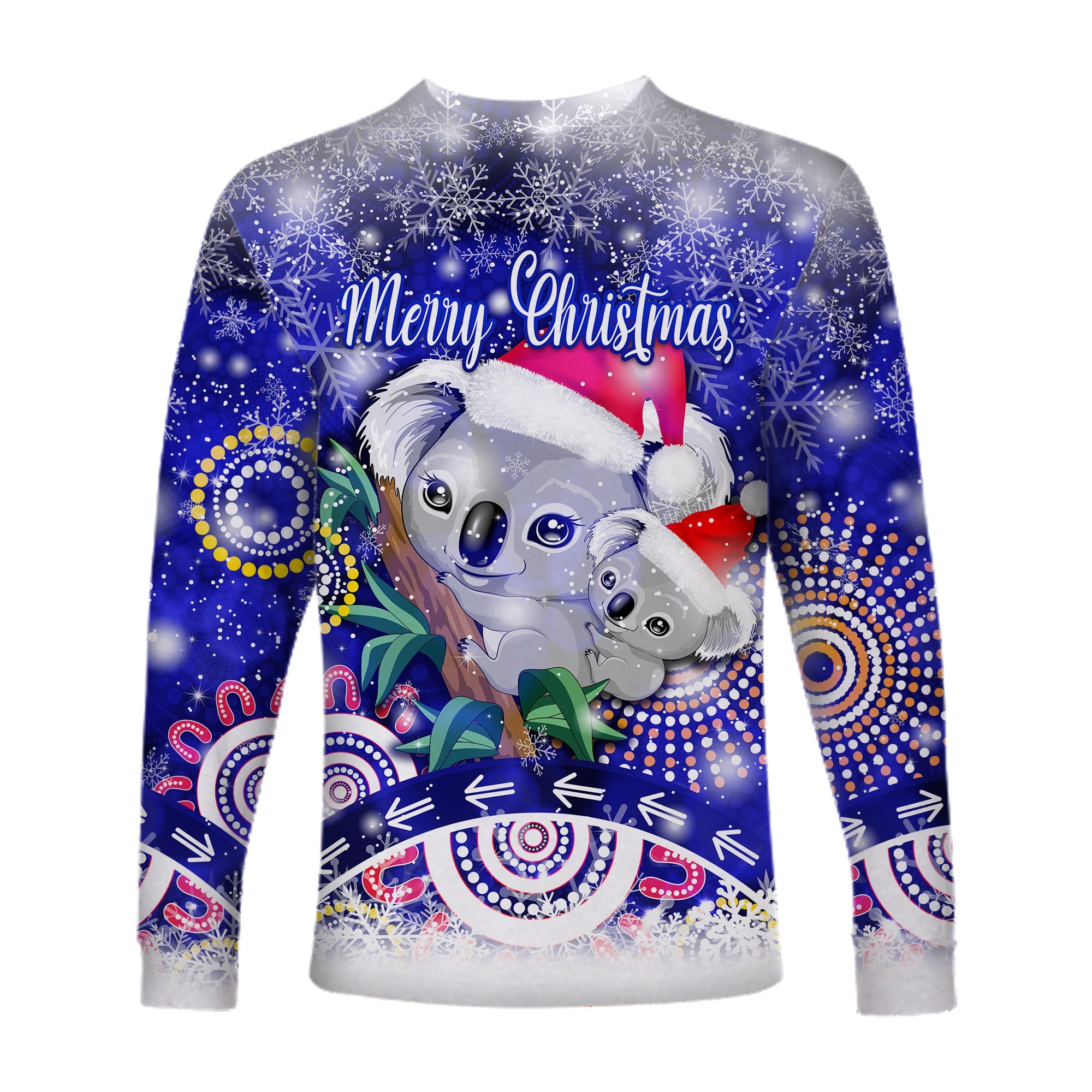 australian-koala-long-sleeve-shirt-original-style-blue