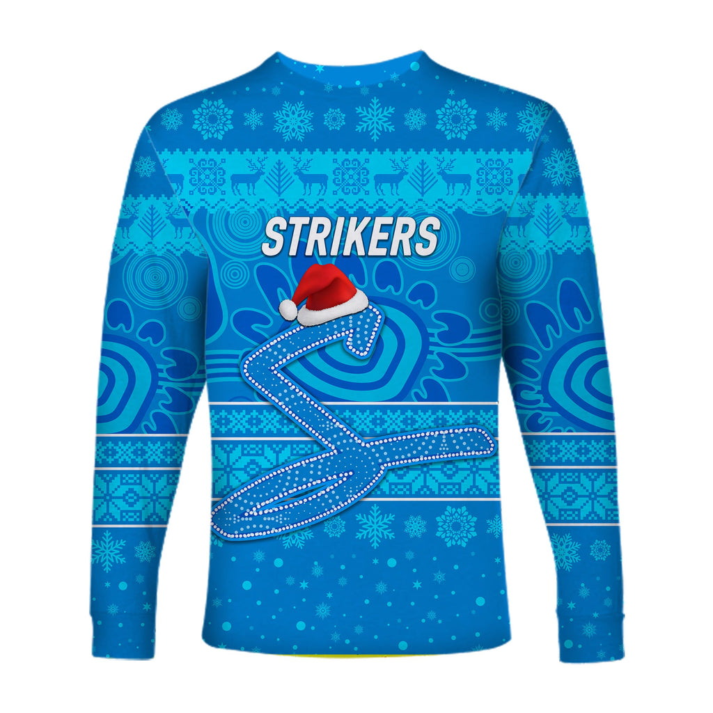 adelaide-strikers-long-sleeve-shirt-christmas-simple-style