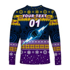custom-personalised-melbourne-storm-long-sleeve-shirts-christmas-simple-style-navy