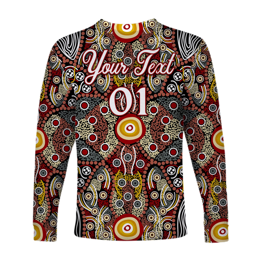 custom-personalised-aboriginal-art-dot-vibes-long-sleeve-shirt-indigenous-no-1