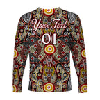 custom-personalised-aboriginal-art-dot-vibes-long-sleeve-shirt-indigenous-no-1