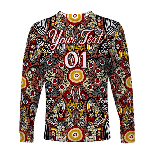 custom-personalised-aboriginal-art-dot-vibes-long-sleeve-shirt-indigenous-no-1