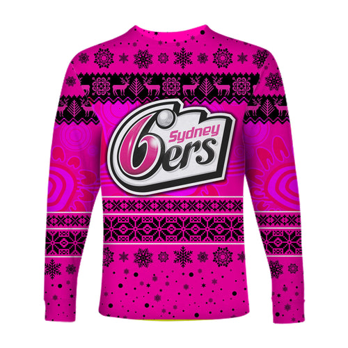 sydney-sixers-long-sleeve-shirt-christmas-simple-style