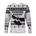 yuendumu-magpies-football-club-long-sleeve-shirt-christmas-simple-style-white