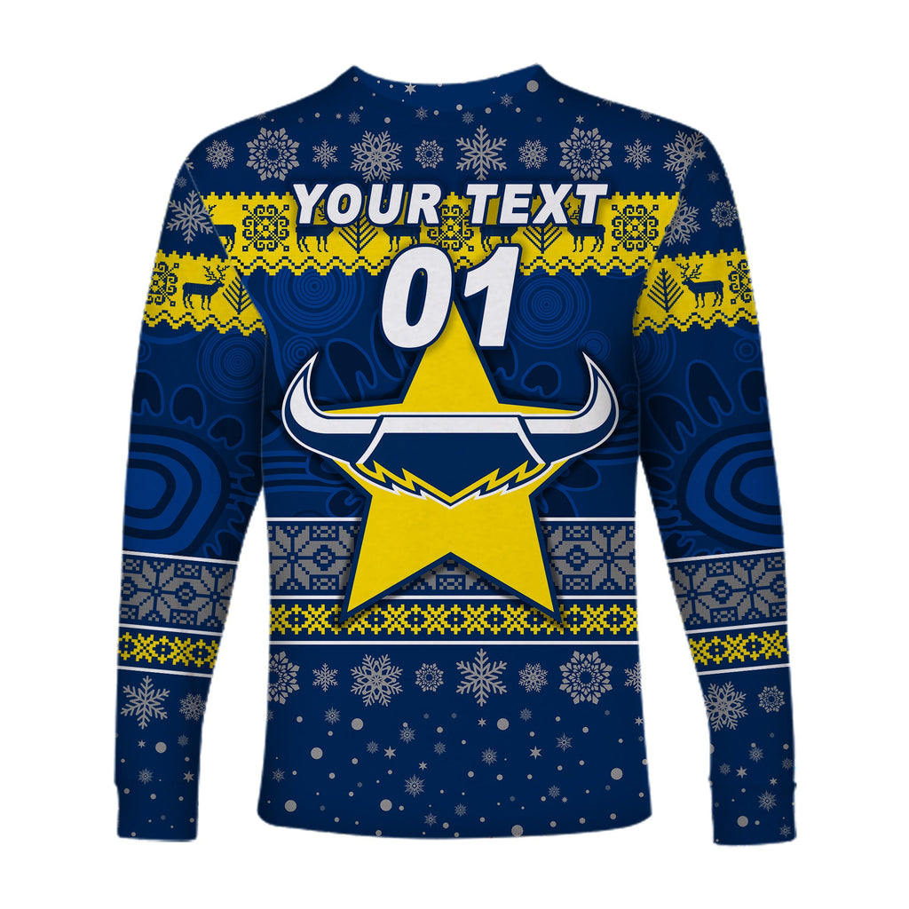 custom-personalised-north-queensland-cowboys-long-sleeve-shirts-christmas-simple-style