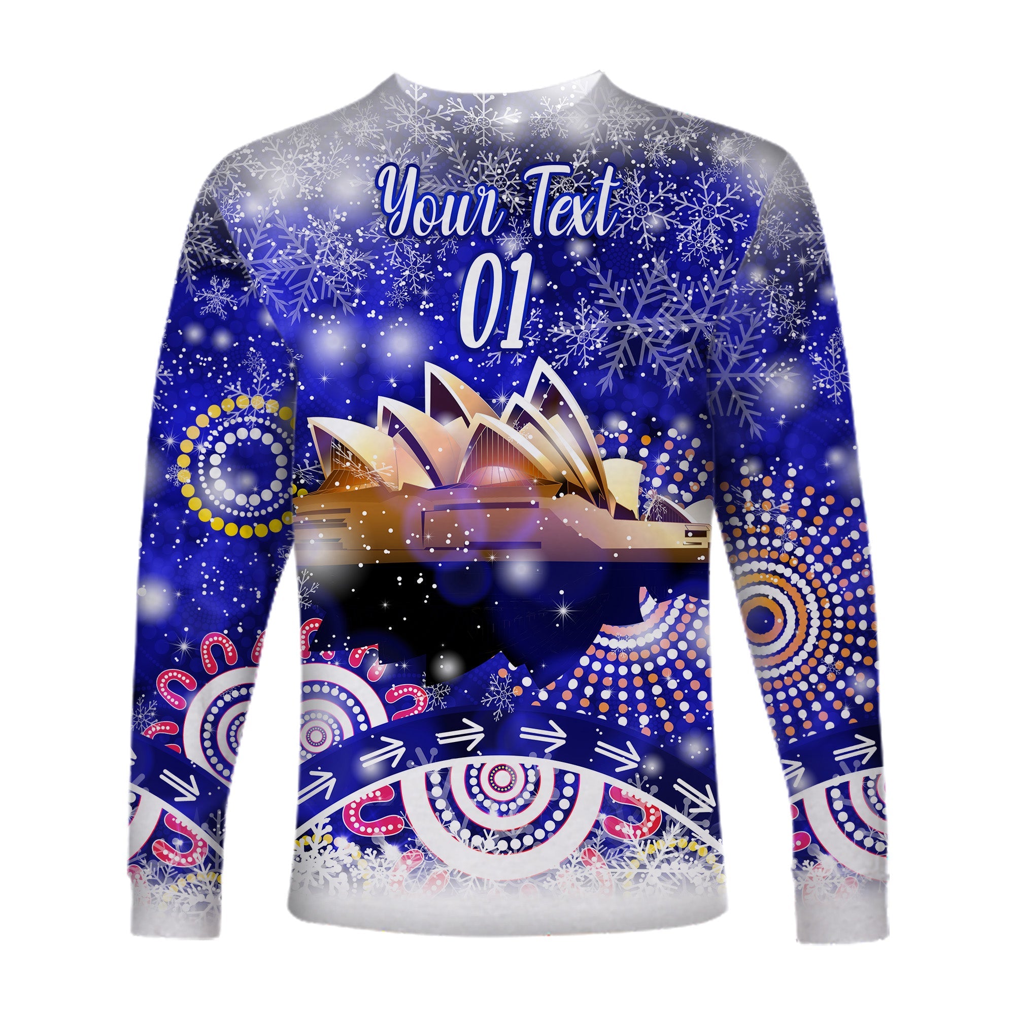 custom-personalised-australian-sydney-opera-house-christmas-long-sleeve-shirt-original-style-blue