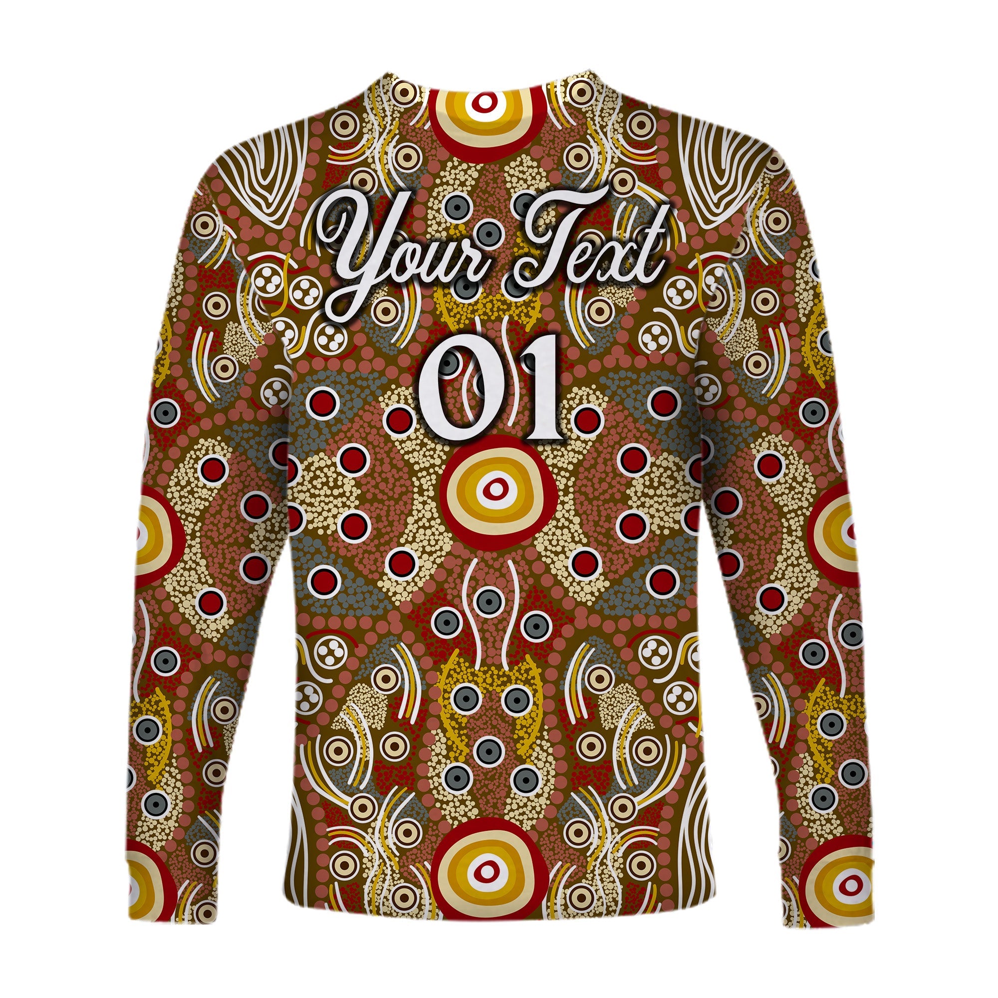 custom-personalised-aboriginal-art-dot-vibes-long-sleeve-shirt-indigenous-no-2