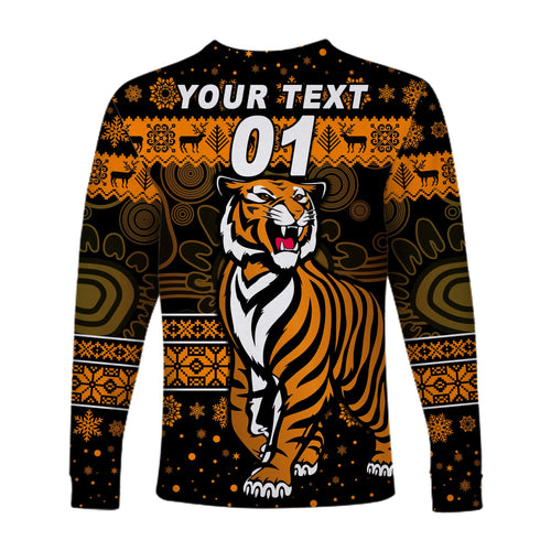custom-personalised-wests-tigers-long-sleeve-shirts-christmas-simple-style