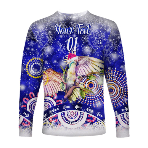 custom-personalised-australia-cockatoo-christmas-long-sleeve-shirt-original-style-blue
