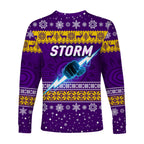melbourne-storm-long-sleeve-shirts-christmas-simple-style-purple