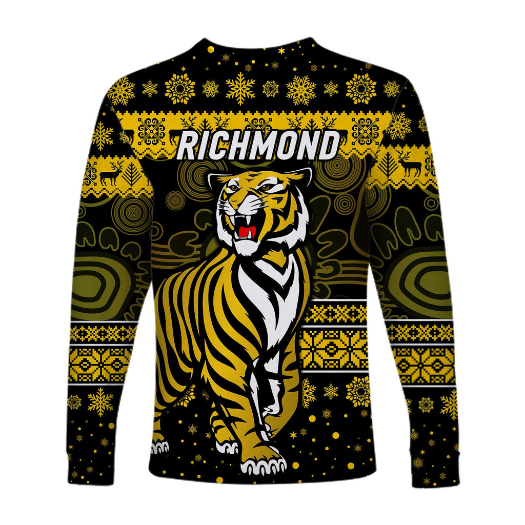 richmond-tigers-long-sleeve-shirts-christmas-simple-style