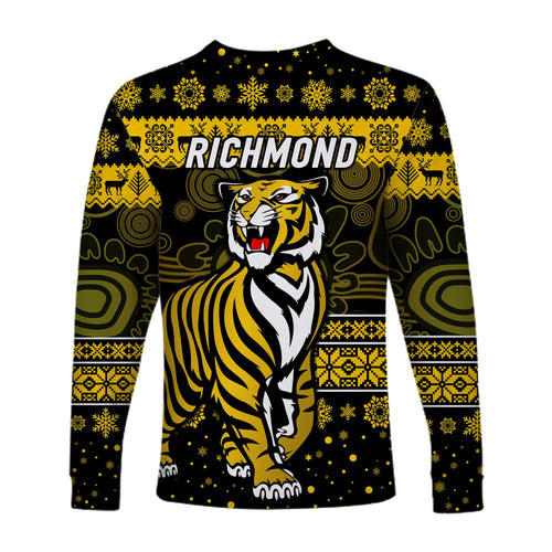 richmond-tigers-long-sleeve-shirts-christmas-simple-style