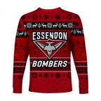 essendon-bombers-long-sleeve-shirts-christmas-simple-style-red