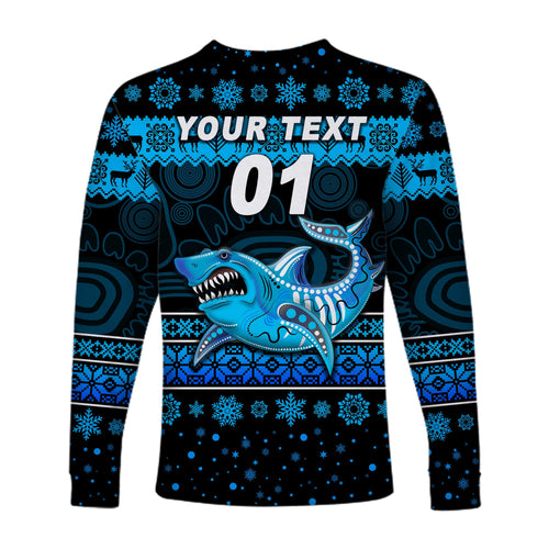 custom-personalised-cronulla-sutherland-sharks-long-sleeve-shirts-christmas-simple-style-black