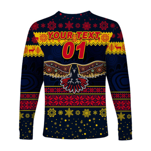 custom-personalised-adelaide-crows-long-sleeve-shirts-christmas-simple-style