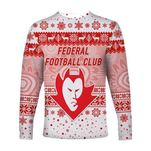 federal-football-club-long-sleeve-shirt-christmas-simple-style-white