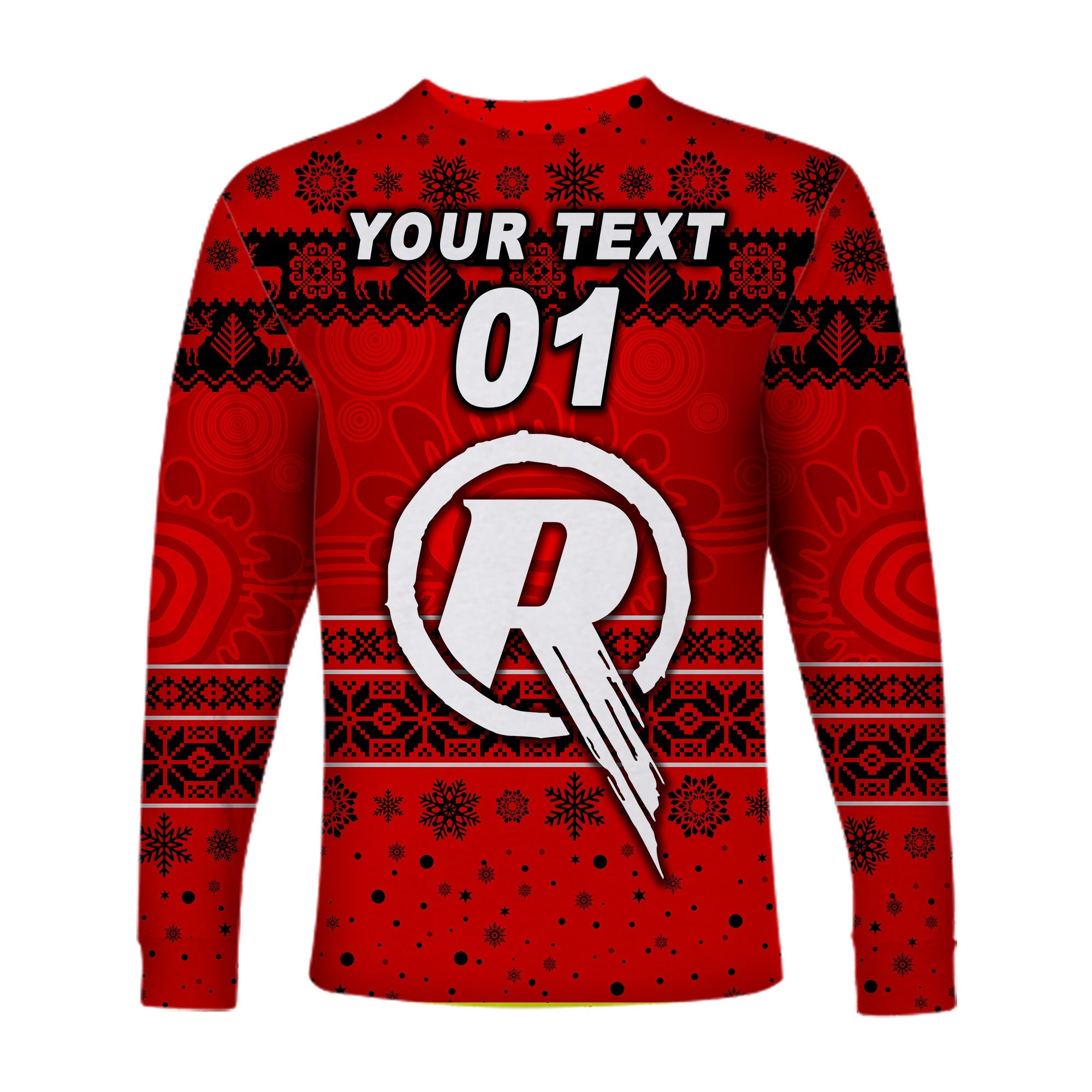 custom-personalised-melbourne-renegades-long-sleeve-shirt-christmas-simple-style