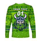 custom-personalised-canberra-raiders-long-sleeve-shirt-christmas-simple-style-green