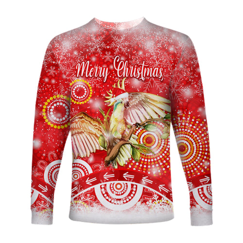 australia-cockatoo-christmas-long-sleeve-shirt-original-style-red