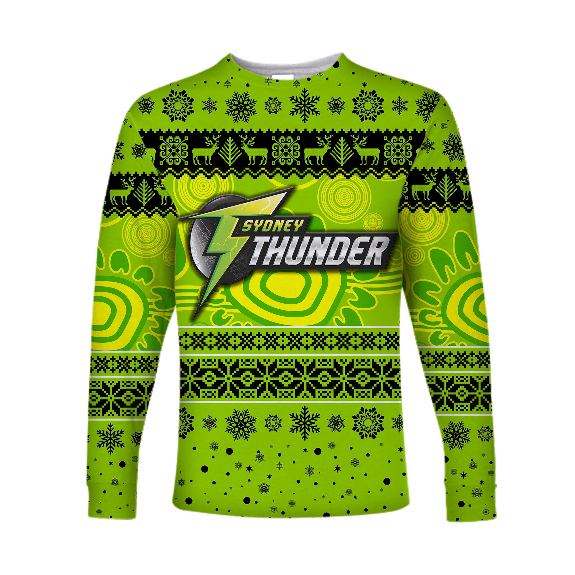 custom-personalised-sydney-thunder-long-sleeve-shirt-christmas-simple-style