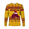 brisbane-broncos-long-sleeve-shirts-christmas-simple-style-gold