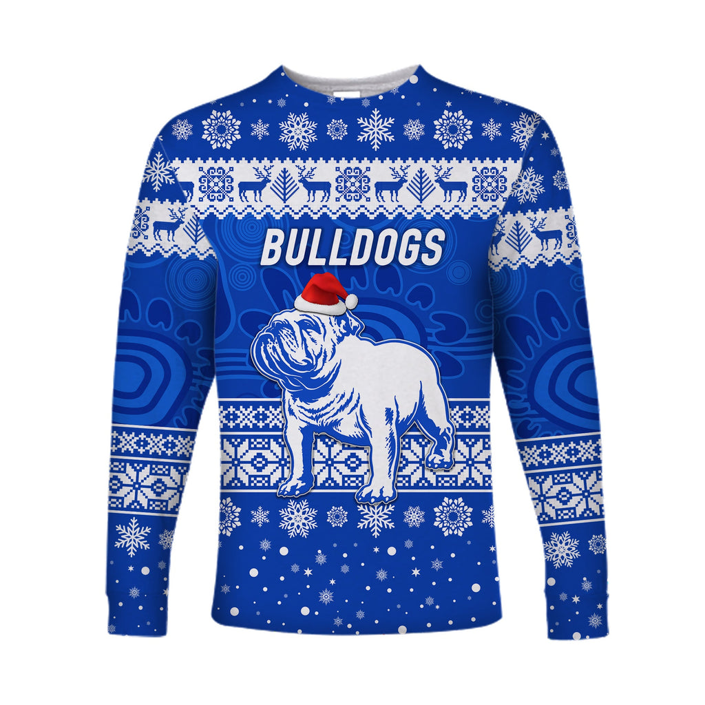 canterbury-bankstown-bulldogs-long-sleeve-shirts-christmas-simple-style-blue