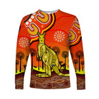 aboriginal-art-kangaroo-long-sleeve-shirt-indigenous-unique-vibes-orange