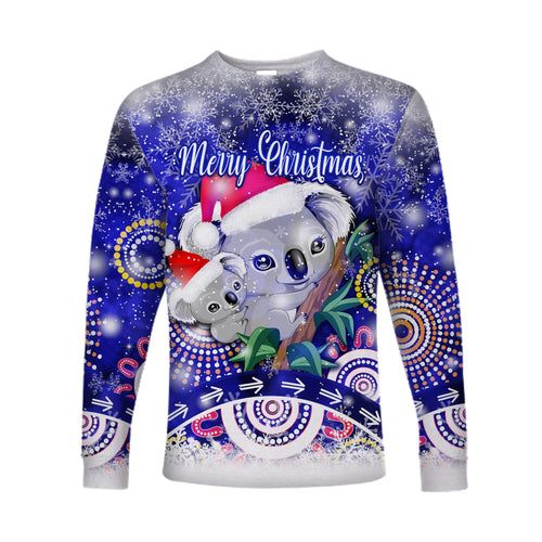 custom-personalised-australian-koala-long-sleeve-shirt-original-style-blue