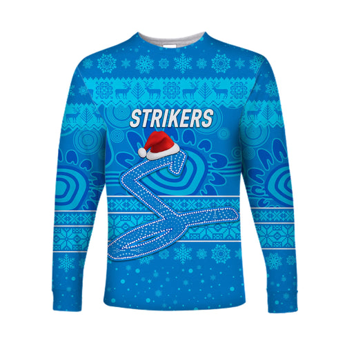 adelaide-strikers-long-sleeve-shirt-christmas-simple-style