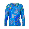 aboriginal-art-turtle-long-sleeve-shirt-indigenous-simple-vibes