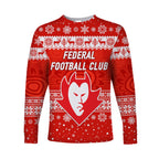 federal-football-club-long-sleeve-shirt-christmas-simple-style-red