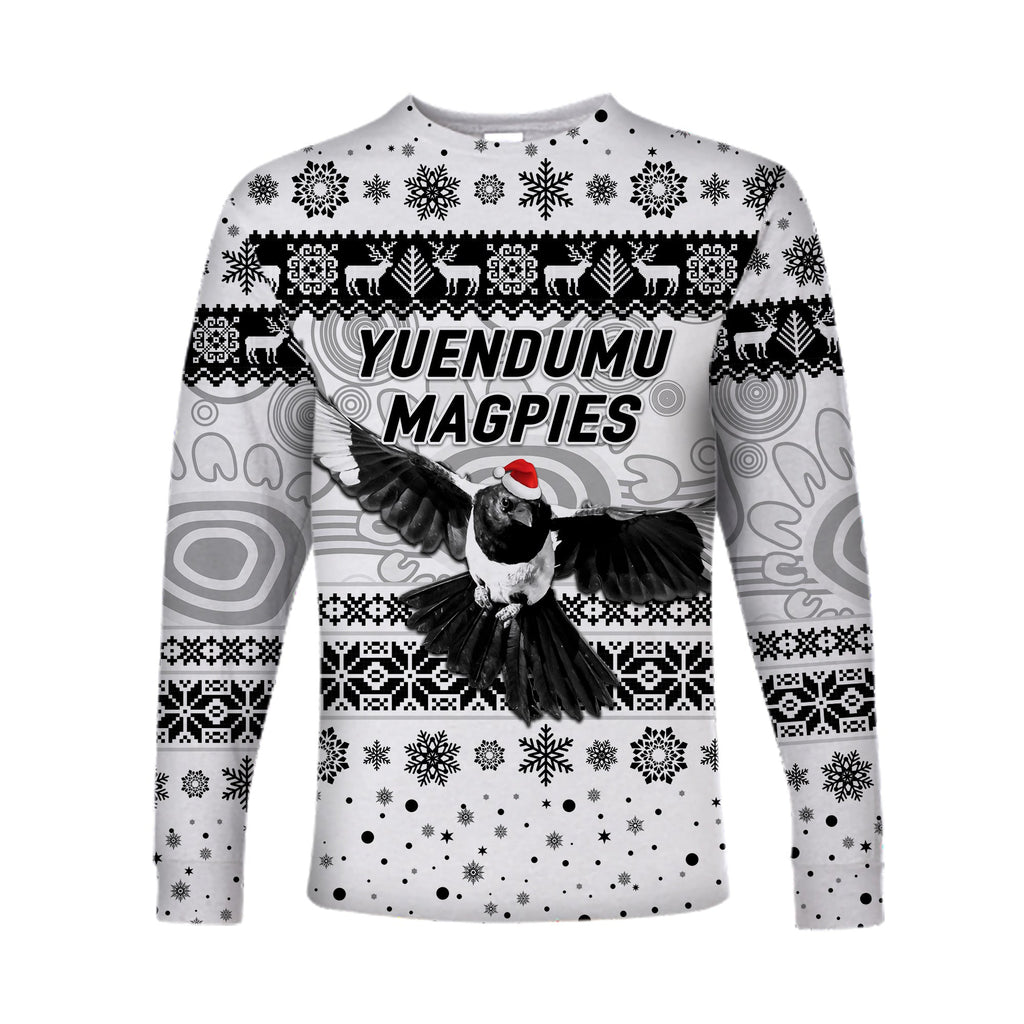 custom-personalised-yuendumu-magpies-football-club-long-sleeve-shirt-christmas-simple-style-white