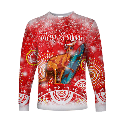 custom-personalised-australia-kangaroo-christmas-long-sleeve-shirt-original-style-red