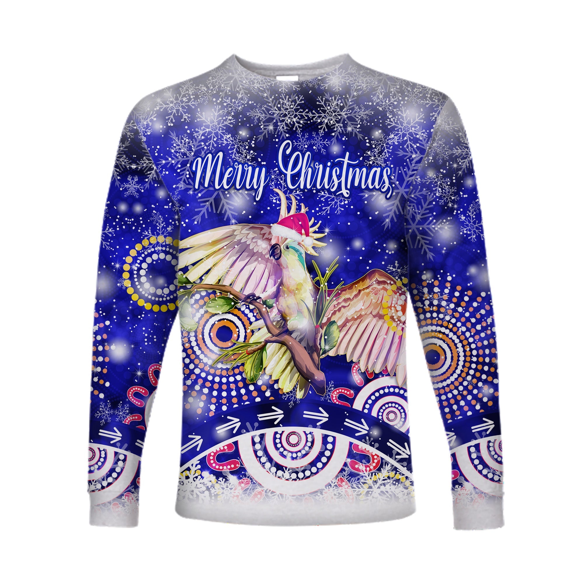 australia-cockatoo-christmas-long-sleeve-shirt-original-style-blue