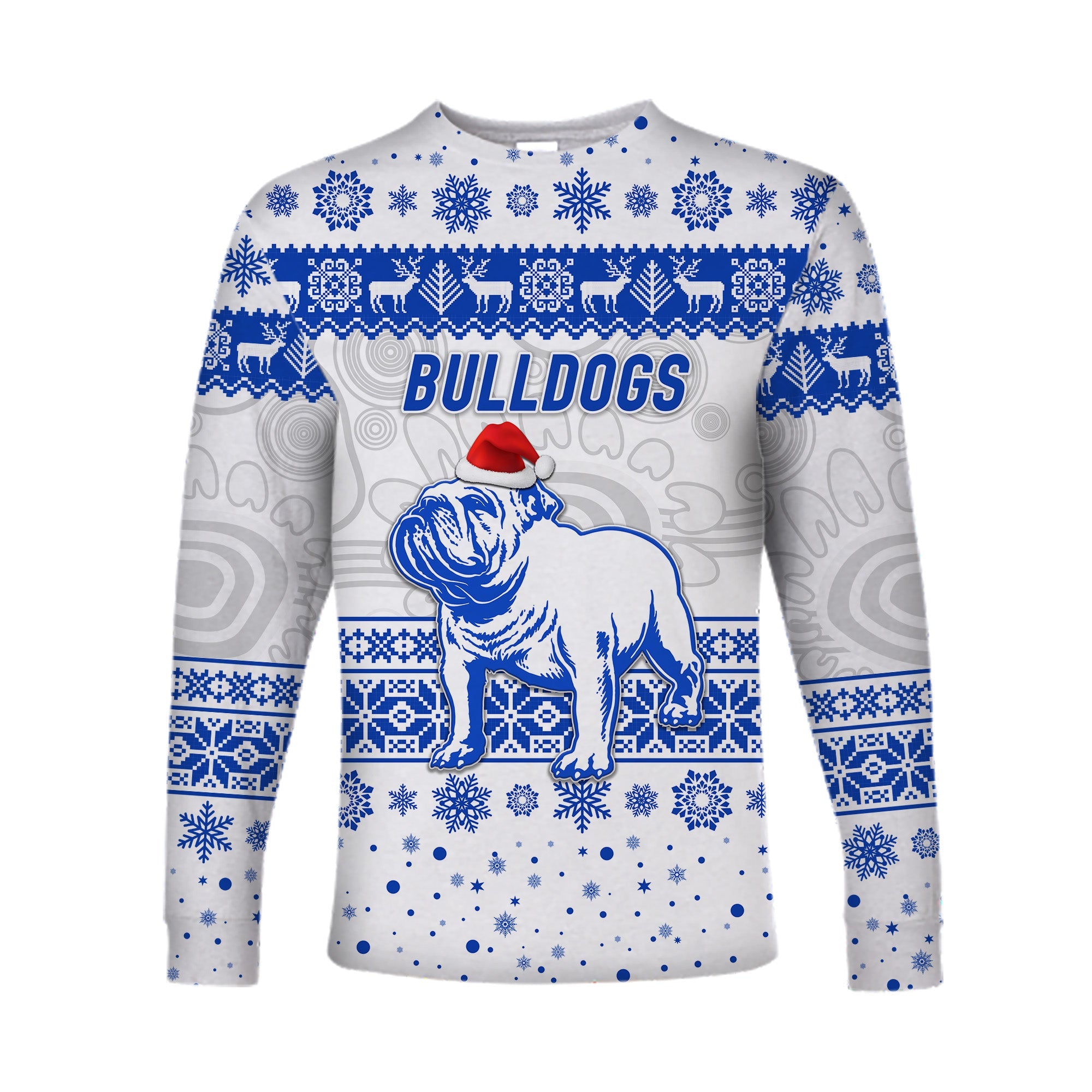 canterbury-bankstown-bulldogs-long-sleeve-shirts-christmas-simple-style-white