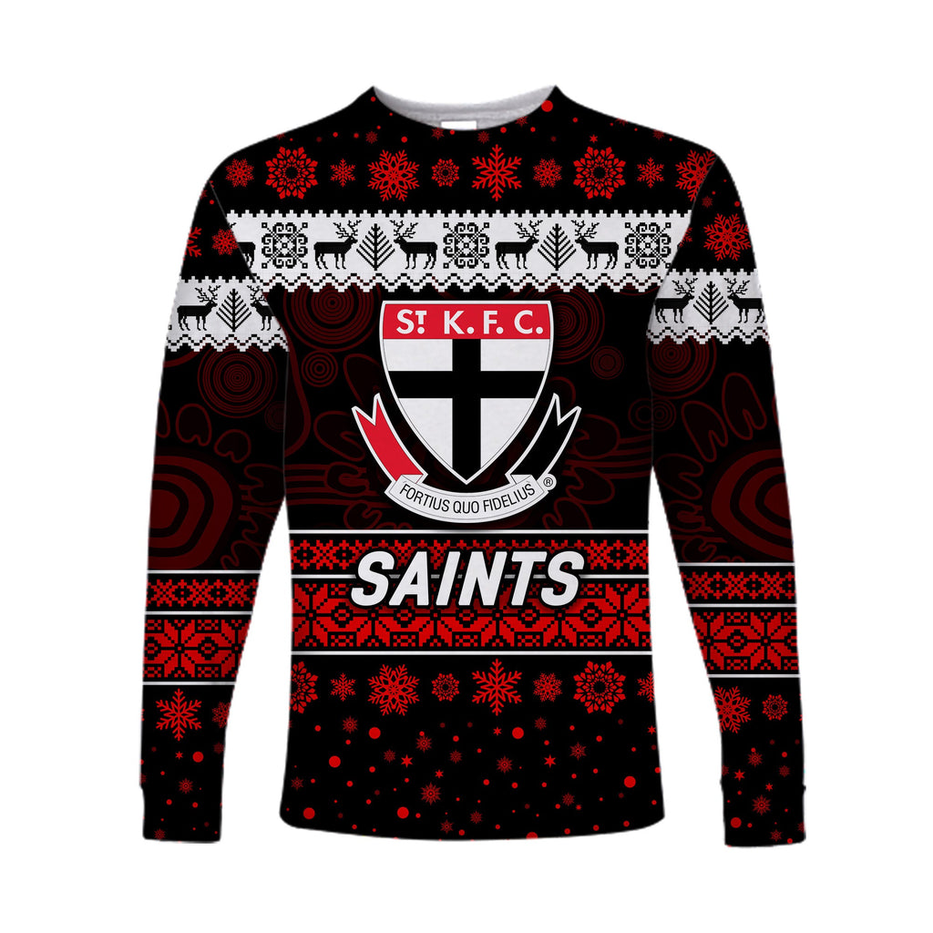 st-kilda-saints-long-sleeve-shirts-christmas-simple-style