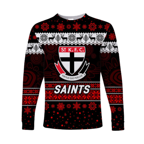 st-kilda-saints-long-sleeve-shirts-christmas-simple-style