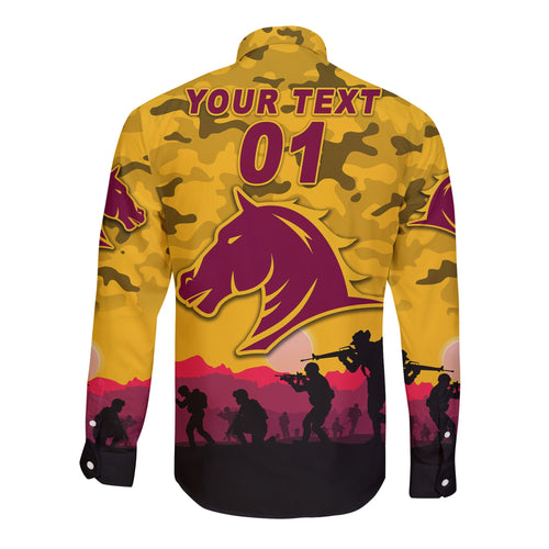 custom-personalised-brisbane-broncos-anzac-2022-long-sleeve-button-shirt-simple-style-gold