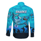 cronulla-sutherland-sharks-anzac-2022-hawaii-long-sleeve-button-shirt-simple-style-blue