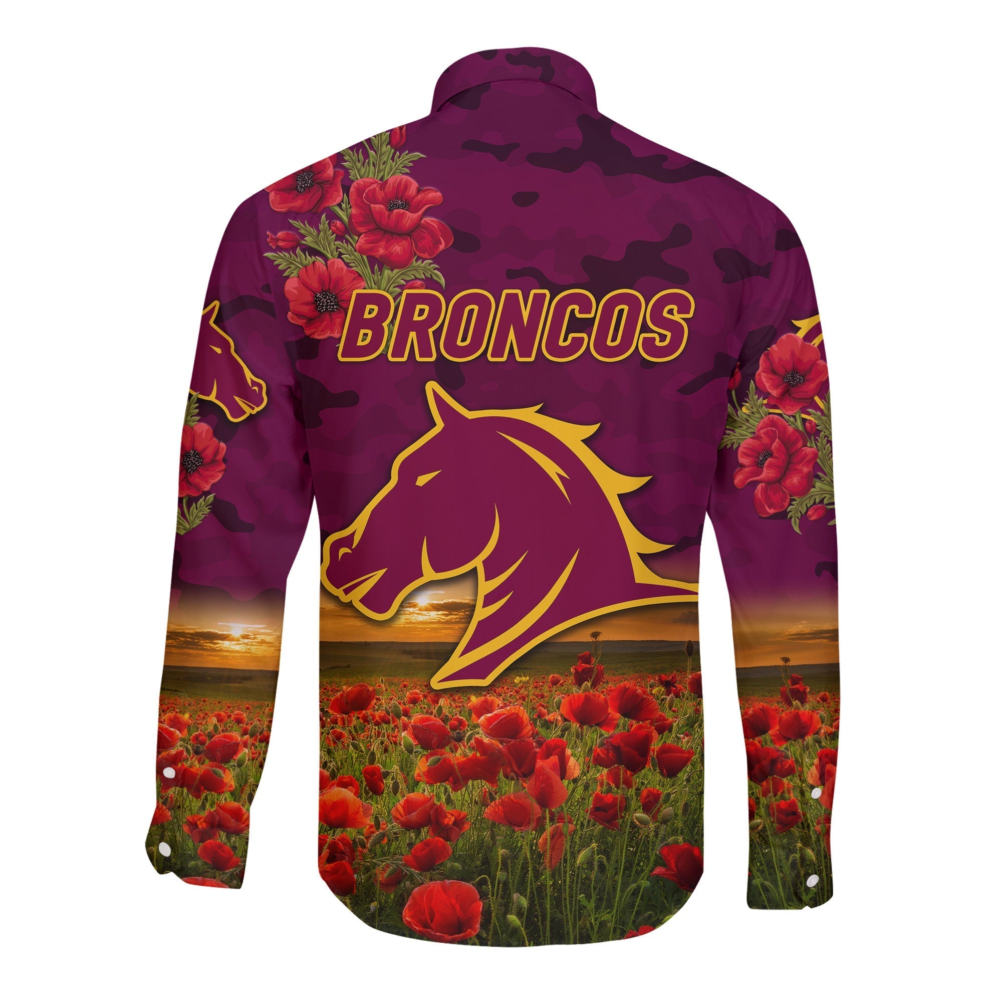 brisbane-broncos-anzac-2022-long-sleeve-button-shirt-poppy-flowers-vibes